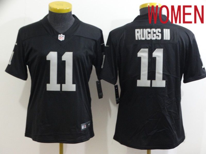 Women Oakland Raiders #11 Ruggs iii Black Vapor Untouchable Limited 2020 NFL Nike Jerseys->san francisco 49ers->NFL Jersey